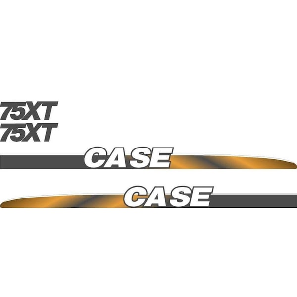 Aftermarket Whole Machine Decal Set Fits Case Skidsteer 75XT MAE30-0016 - main